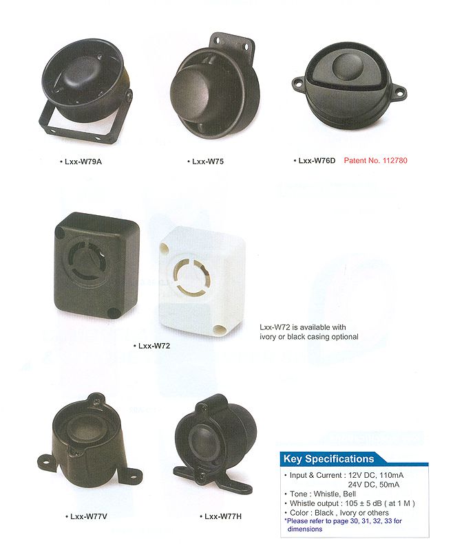 ELECTRONIC WARNING ALARM SERIES