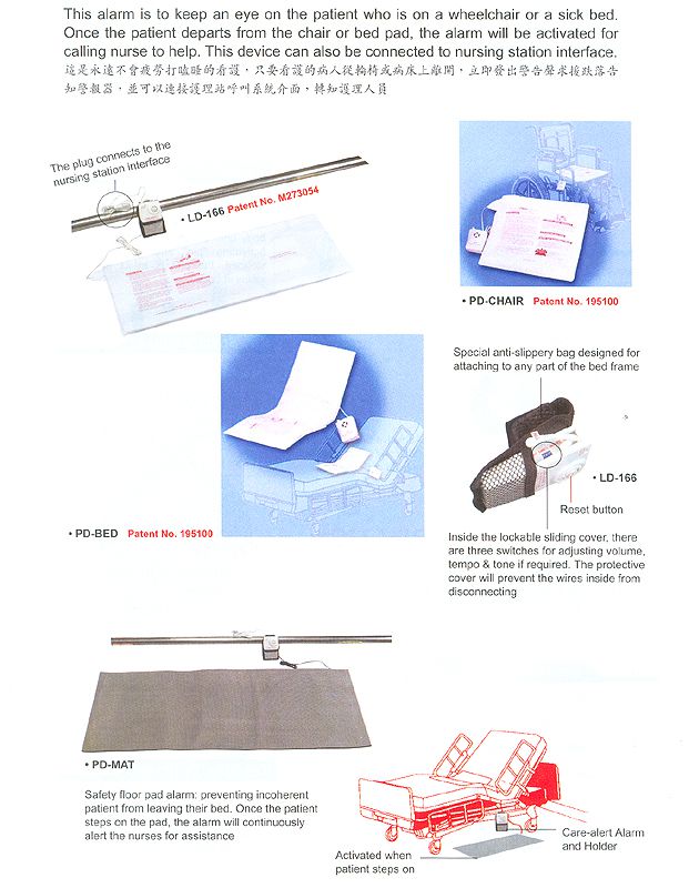 FALL PREVENTION ALARMS